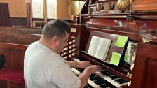 The 100 year old Hunter Pipe Organ