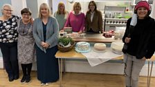 Julie's final location was a charity afternoon tea event at the Assembly Rooms in Swaffham