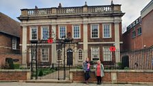 At Fydell House Rachel meets up with Jane who is about to take a group on a History Walking Tour....