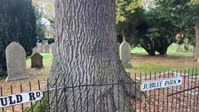 They needed to take a photo of where St Andrews Church used to be.....