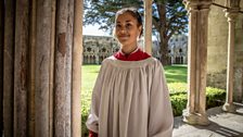 Mila in the Cloisters