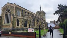 Just down the road was the Christmas Tree Festival at St Mary's Church...