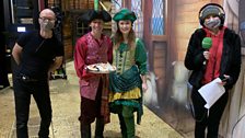 Blair and fellow Dick Whittington cast member Molly Ward Brown