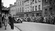 Elizabeth II in Enniskillen in 1946