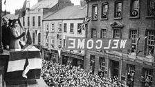 Elizabeth II in Enniskillen in 1946