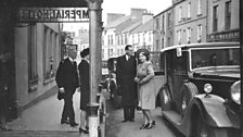 Elizabeth II in Enniskillen in 1946