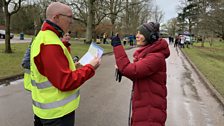 Julie heard all about the Norfolk Gazelles running club at her next location