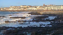 Portstewart's Bearded Man Walking