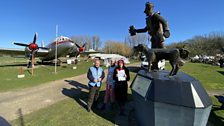 The day's final location was the Norfolk & Suffolk Aviation Museum in Flixton