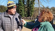Amy met Chris who told her all about the work going on and helped solve the next clue!...