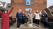 Julie earned the final clue at the sundial on St Benet's Hall in Horning