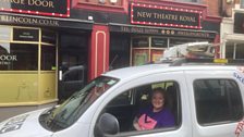 Our starting point today was the New Theatre Royal...
