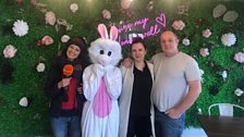 She found the rabbit at the Tea Retreat cafe in the town