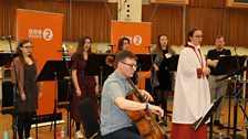 St Martin's Voices, Cellist Adrian Bradbury and  Young Chorister of the Year Ruby