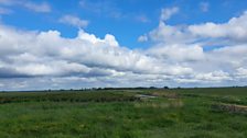 It's another one of those beautiful sunny days....we just love big blue sky above Lincolnshire