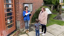 Despite the weather, Ludham were pressing ahead with their jubilee street party