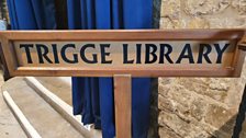 Karl was there to have a look inside the Trigge Library....