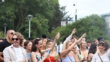 Crowds at the Bedford River Festival