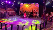 The treasure was hidden in the big top at Circus Cortex in Cromer