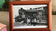 The photo shows a slight incident for a locomotive on a turntable at Cromer in the 1950s!