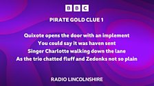 Where will their first clue take them today?...