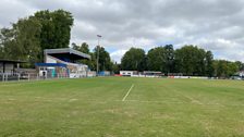 Today they were starting at the Sir Halley Stewart Playing Field...