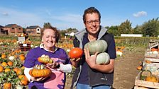 Amy met William who had his arms full!  She wanted to do some shopping but it was time to move on again...