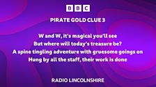 Where would the treasure be hiding today.....any ideas?