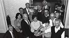 A reunion of some early ý East television staff and contributors in 1984