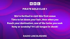 Time to get going .....but first to solve clue 1....what would the answer be?