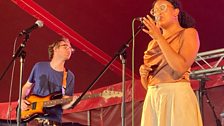 Lakshmi's 91ȱ Music Introducing session at Lakefest, Eastnor Castle.