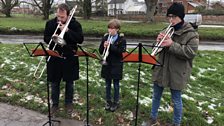 The band were performing a concert in neighbouring New Buckenham that evening