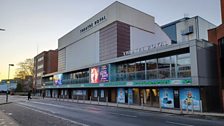 Then it was further into the city, to the Theatre Royal