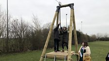 Clue three was with the new play equipment in Hempnall