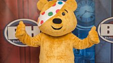 Thumbs up Pudsey Bear