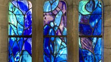 Chagall's stained glass windows at All Saints