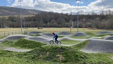 The pump track...