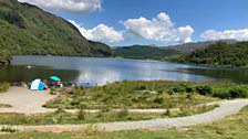 Shore of Llyn Dinas