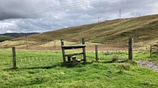 Heading away from Nant yr Arian