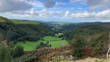 View towards Aberystwyth