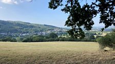 Views back to Corwen