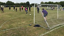 North Elmham Football Club has clue two at their fun day in aid of Dereham Cancer Care