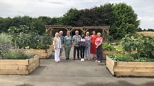 The garden was one of those being featured in the Hethersett Open Gardens event