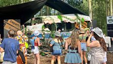 The Terminal Stage at Into the Woods Festival