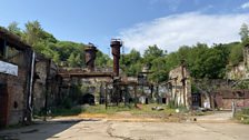 Once a hive of industry....in it's heyday Brymbo steelworks employed almost 2,500 people