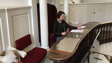 The Guildhall has the city's old courtrooms inside it