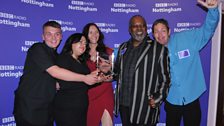 Sharing The Love won the community group award at ý Radio Nottingham's Make A Difference Awards.