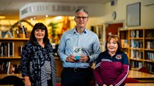 Jarlath Burns, Michelle Morgan and Kate McKeown recommend their 'Big Read' for Book Week 2023 at St. Paul's High School