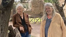 Archaeologist Lisa Fentress joins Mary at Hadrian's Villa