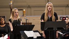 Ascension Day Young Choristers Natalie and Belinda